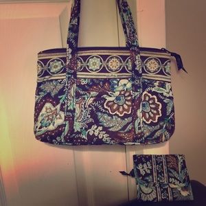 Vera Bradley Purse and Wallet